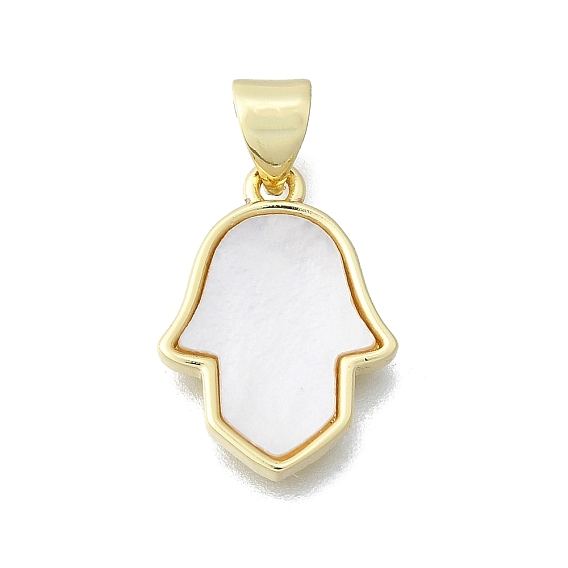 Подвески из латуни в виде пальм, с оболочкой, хамса рука