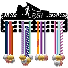 Спортивная тема железная вешалка для медалей настенная стойка для дисплея, 3-линия, с винтами