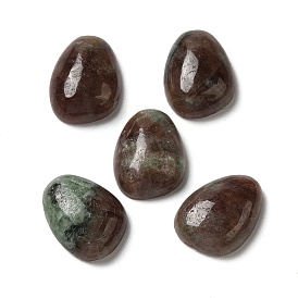 Natural
 Garnet
 Cabochons, Teardrop