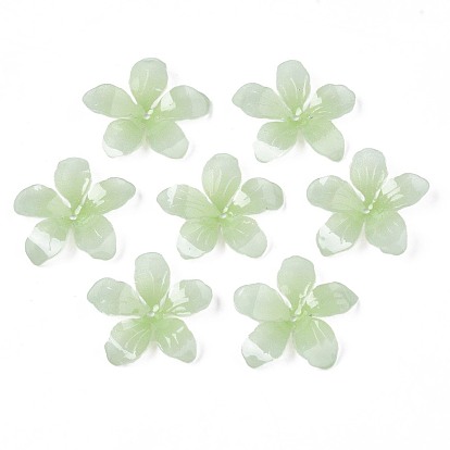 Des perles en plastique, fleur