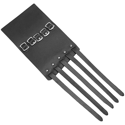 Регулируемые браслеты из микрофибры, коровьей кожи и сплава, перчатка браслет, манжета на запястье