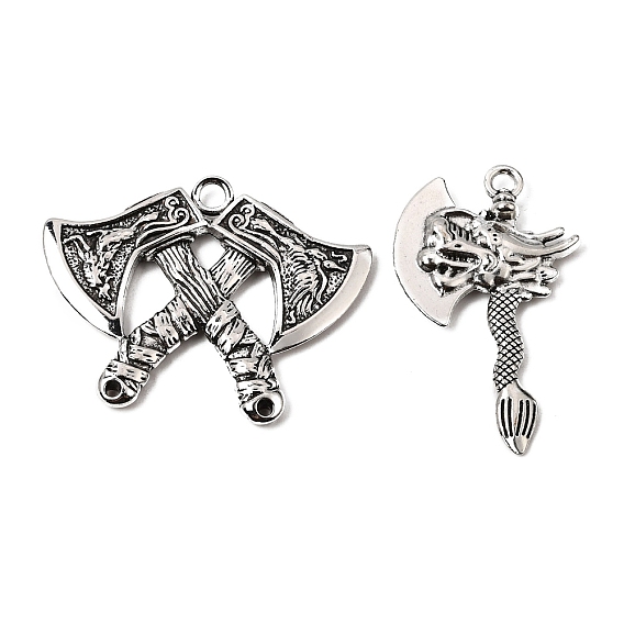 Tibetan Style Alloy Pendants, Viking Axe Charms