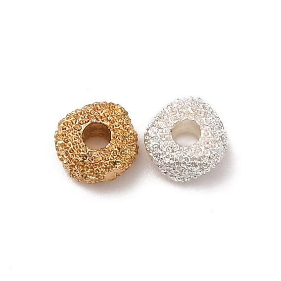 Латунные бусины, без кадмия, без никеля и без свинца, квадратный