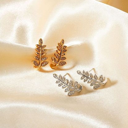 Модные и универсальные серьги-гвоздики 3d с медью, циркониевый камень