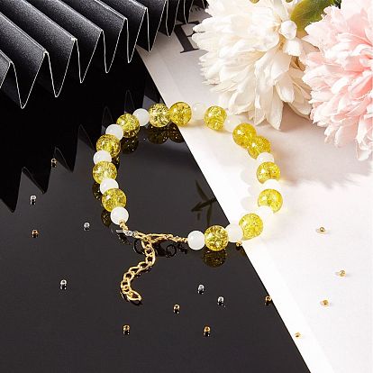 ARRICRAFT Brass Crimp Beads, Rondelle