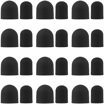 30шт. 2 варианты силиконовых наконечников для ручек, Защитный колпачок для наконечника стилуса для сенсорного экрана