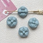 Opaque Acrylic Beads, Flower