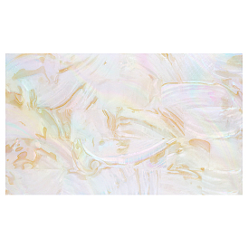 1Pc Rectangle Natural Shell Sheets for Lacquer Painting Carving Inlay