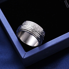 Rotatable Stainless Steel  Finger Rings