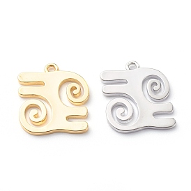 Латунные подвески, долговечный, символы адинкра