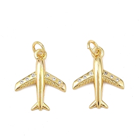 Латуни циркония кубической подвески, с целью перехода в кольце, прелести самолета, без свинца и без кадмия, долговечный, стойки покрытие