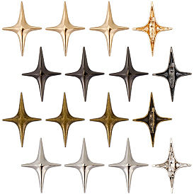 16ocs 4 цвета звездные литые булавки для килта на одежду