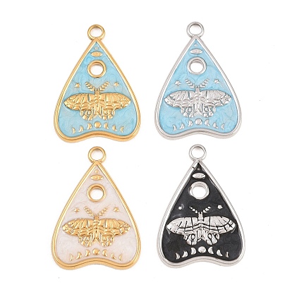 304 нержавеющей стальной эмали подвески, треугольник с подвеской в виде бабочки