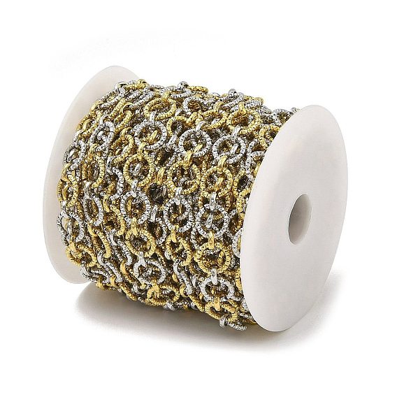 Ионное покрытие (ip) 304 двухцветные звеньевые цепи из нержавеющей стали, с катушкой, несварные, кольцо