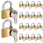 18 шт. латунный замок для багажного ящика и 54 шт. железный ключ