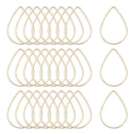 Латунные соединительные колечки, без кадмия, без никеля и без свинца, капля