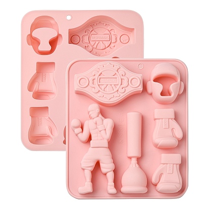 2шт. силиконовые формы на тему бокса для поделок своими руками, тема бокса