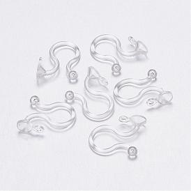 Plastic Clip-on Earring Findings