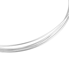1M 925 Sterling Silver Wire, Square, for DIY Jewelry Making, with 1Pc Polishing Cloth
