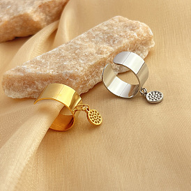 304 открытые кольца манжеты из нержавеющей стали, плоско-круглые