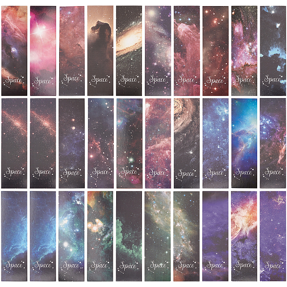 Бумажные закладки со смешанным рисунком для офисной школы