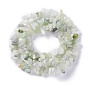 Natural New Jade Chip Bead Strands, 5~8x5~8mm, Hole: 1mm, about 31.5 inch