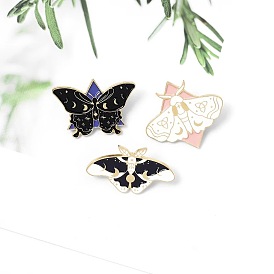 Happy Moth Beautiful Butterfly Good Friend Brooch Combination Denim Bag Trendy Versatile Badge Jewelry