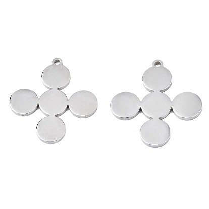 201 Stainless Steel Pendants, Cross