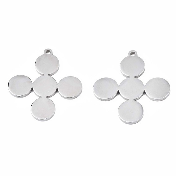 201 Stainless Steel Pendants, Cross