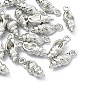 SHEGRACE Brass Shell Shape Charms, Cadmium Free & Nickel Free & Lead Free