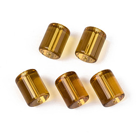 Transparent Glass Beads, Column