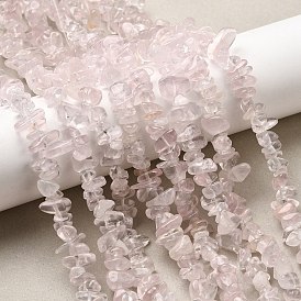 Природного розового кварца нитей бисера, чип