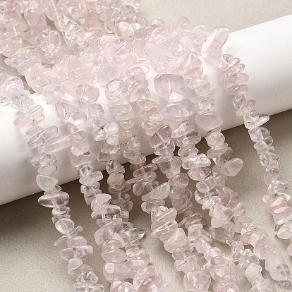 Природного розового кварца нитей бисера, чип