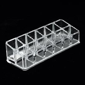 Plastic Cosmetic Storage Display Box, Display Stand, Makeup Organizer