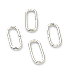 304 Stainless Steel Quick Link Connectors, Rectangle Oval
