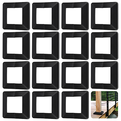 15 шт. полипропиленовая накладка на ножки ограждения, квадратный