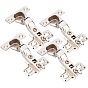 4Pcs Iron Hinge, Wardrobe Door Accessories