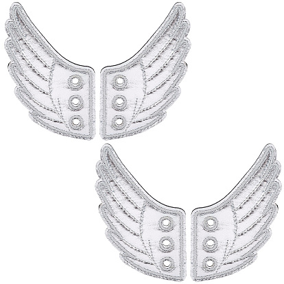 2 сочетает ткань с войлочными украшениями для обуви, аксессуары для обуви своими руками, крыло