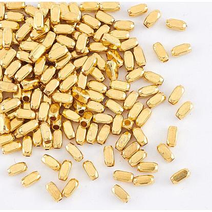 Spacer бисер латунные, кубоид