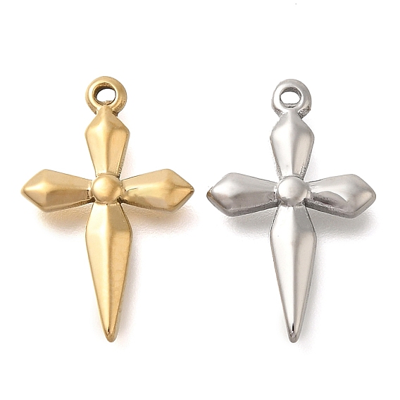 304 подвески из нержавеющей стали, крест очарование