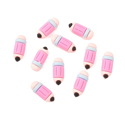 Кабошоны из смолы, карандаш