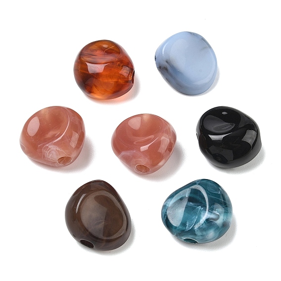Acrylic Imitation Gemstone Beads, Nuggets Swimwear Accessories