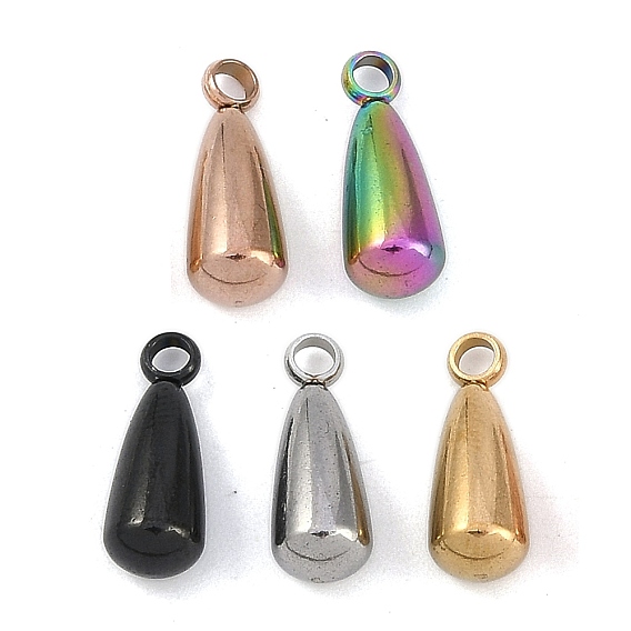 Ионное покрытие (ip) 304 подвески из нержавеющей стали, очарование слезы