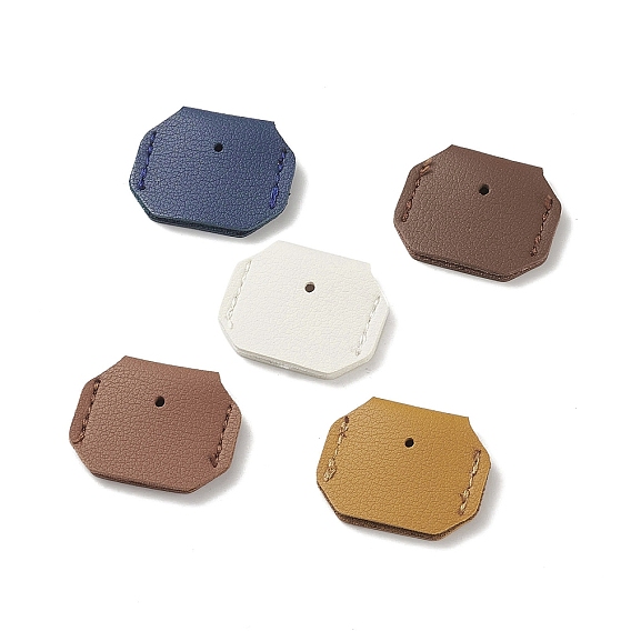 Imitation Leather Key Wraps, Key Covers, Octagon