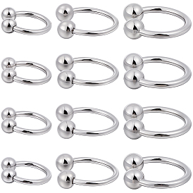 12шт. 3 стили пряжка в форме подковы из сплава, аксессуары для шляп