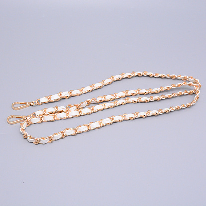 Плечевой ремень-цепочка из искусственной кожи, Сплав с застежкой, замена сумки украшения сумки ремни