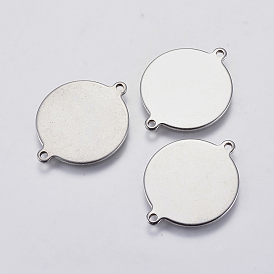 304 соединительные звенья нержавеющие, плоско-круглые