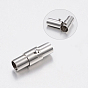 Smooth 304 Stainless Steel Column Locking Tube Magnetic Clasps