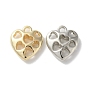 CCB Plastic Pendants, Heart Charms