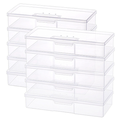 10пластиковые контейнеры для шариков, прямоугольные